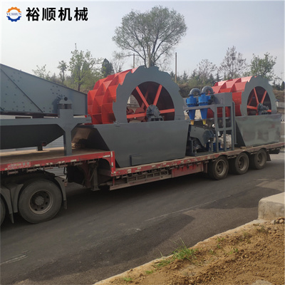 輪式洗砂機
